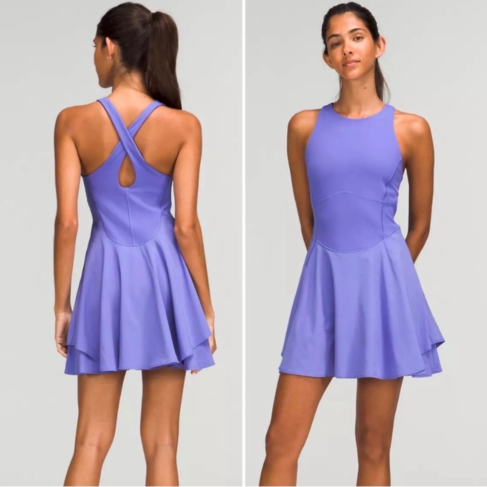 Lululemon | Court Crush Dress Size 8 Charged Indigo
